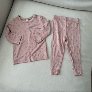 Quincy Mae Candy Cane Pajama Set 6-12M